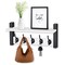 Sorbus Floating Wall Shelf with Hooks for Entryway, Bathroom, Bedroom, Kitchen, or Mudroom